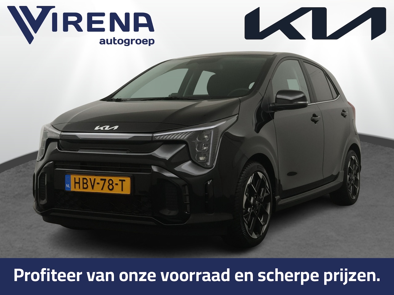 Kia Picanto - 1.0 DPI GT-Line - Climate Control - Cruise Control - Navigatie - Apple Carplay / Android A - AutoWereld.nl