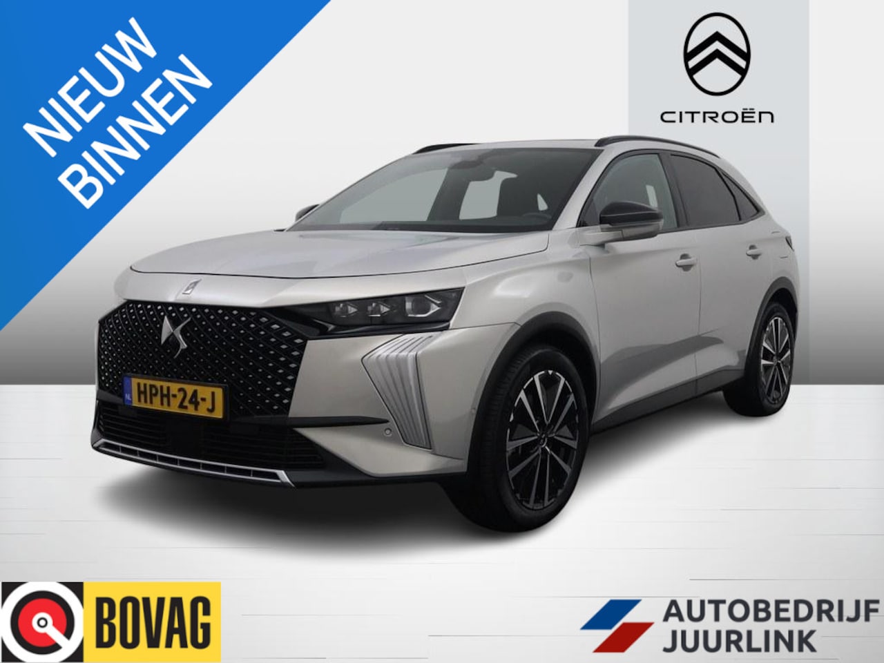 DS 7 - 1.6 PHEV 300pk 4x4 Etoile Leder/Pano/Led/360Camera /Winterpack/Comfort.Stoelen/Ad.Cruise - AutoWereld.nl