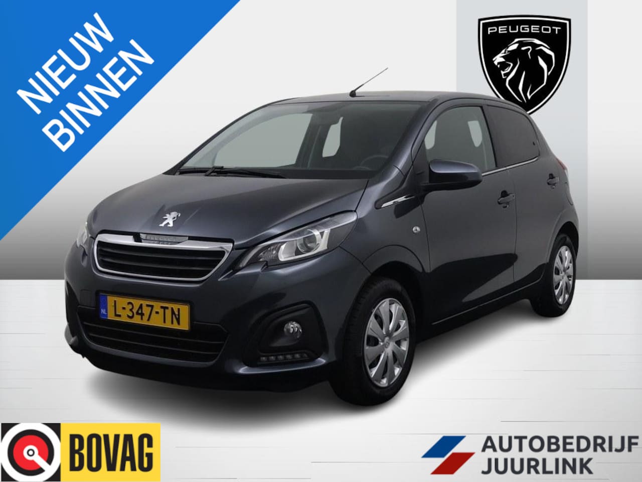 Peugeot 108 - 1.0 e-VTi 5Drs Active Dynamic Airco/El.Pakket - AutoWereld.nl
