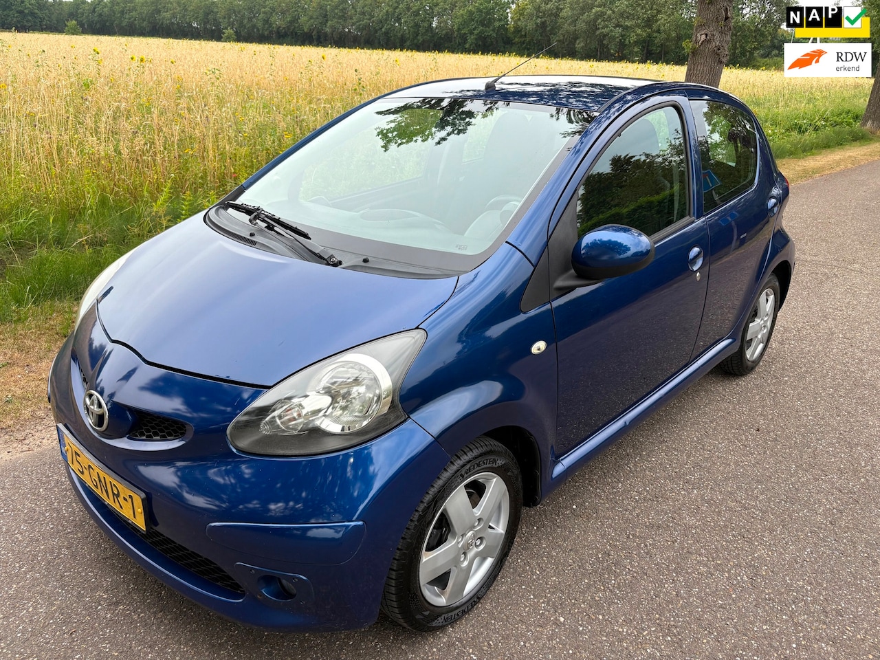 Toyota Aygo - 1.0-12V Sport Automaat/Airco/Elektr ramen/5drs/Lm - AutoWereld.nl