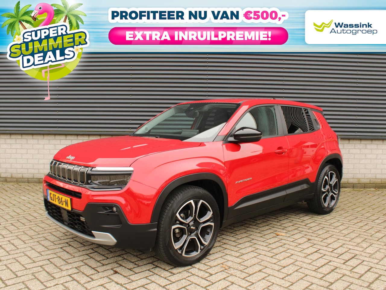 Jeep Avenger - Altitude 100pk | SUMMERDEAL | All-Seasonbanden I Adaptive Cruise Control I Trekhaak I Appl - AutoWereld.nl