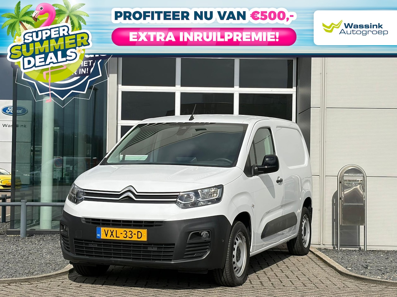 Citroën Berlingo - Van GB 1.5 BlueHDi 130 pk L1 Automaat | SUMMERDEALS | Cruise Control | Sensoren Voor + Ach - AutoWereld.nl