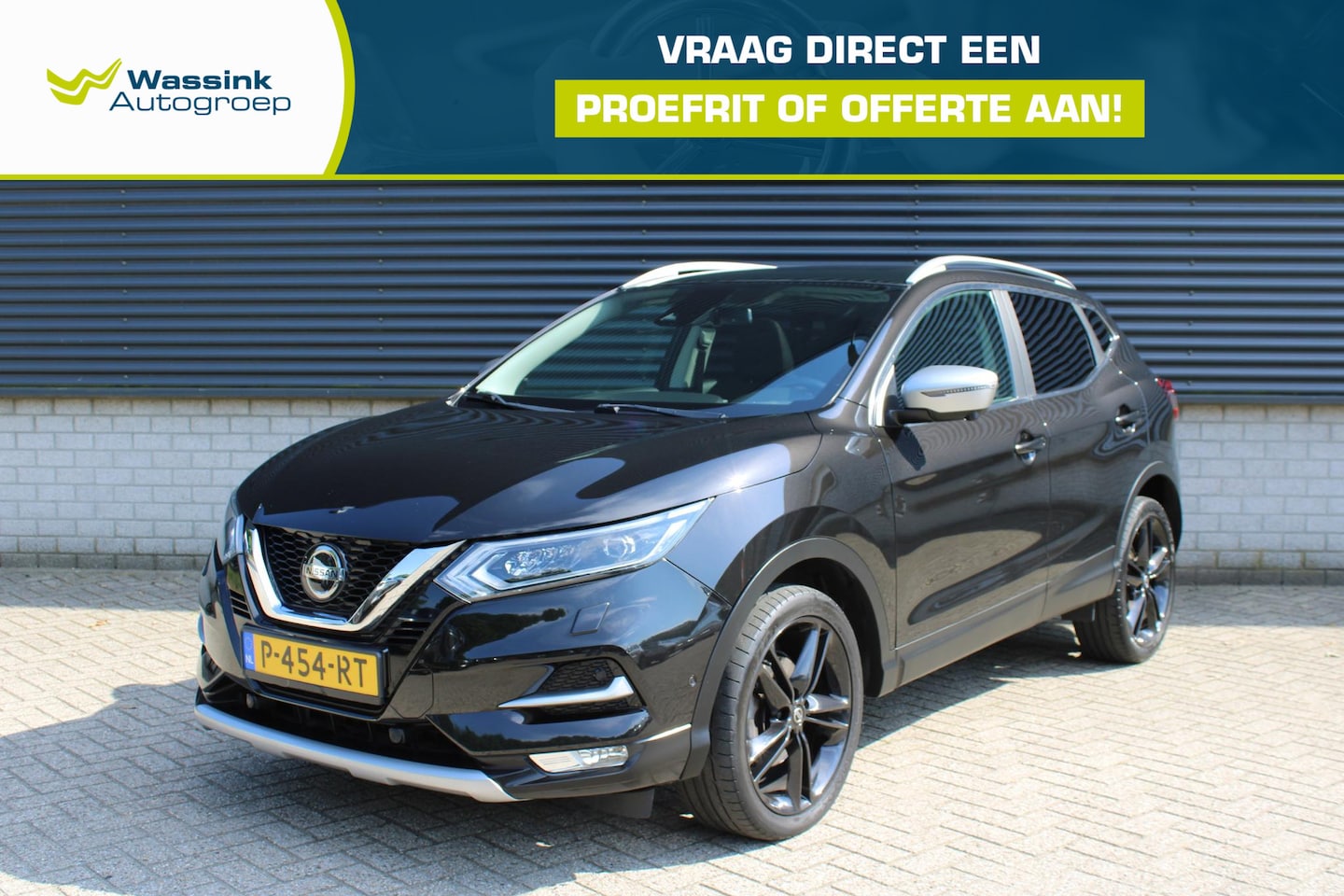 Nissan Qashqai - 1.3 DIG-T Tekna Navigatie I Camera I Trekhaak - AutoWereld.nl