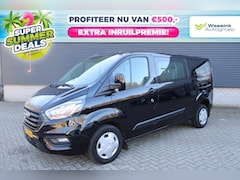 Ford Transit Custom - Dubbel Cabine Trend 2.0 TDCi 130PK 320 L2H1 Automaat | SUMMERDEAL | 6-Zitplaatsen I Naviga