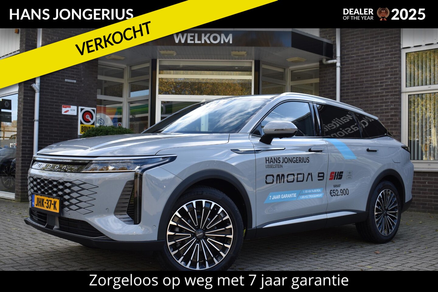 Omoda 9 - Premium | SCHUIF/KANTELDAK | 360 CAMERA | LEDER | HUD | SONY | APPLECARPLAY/ANDROIDAUTO | - AutoWereld.nl