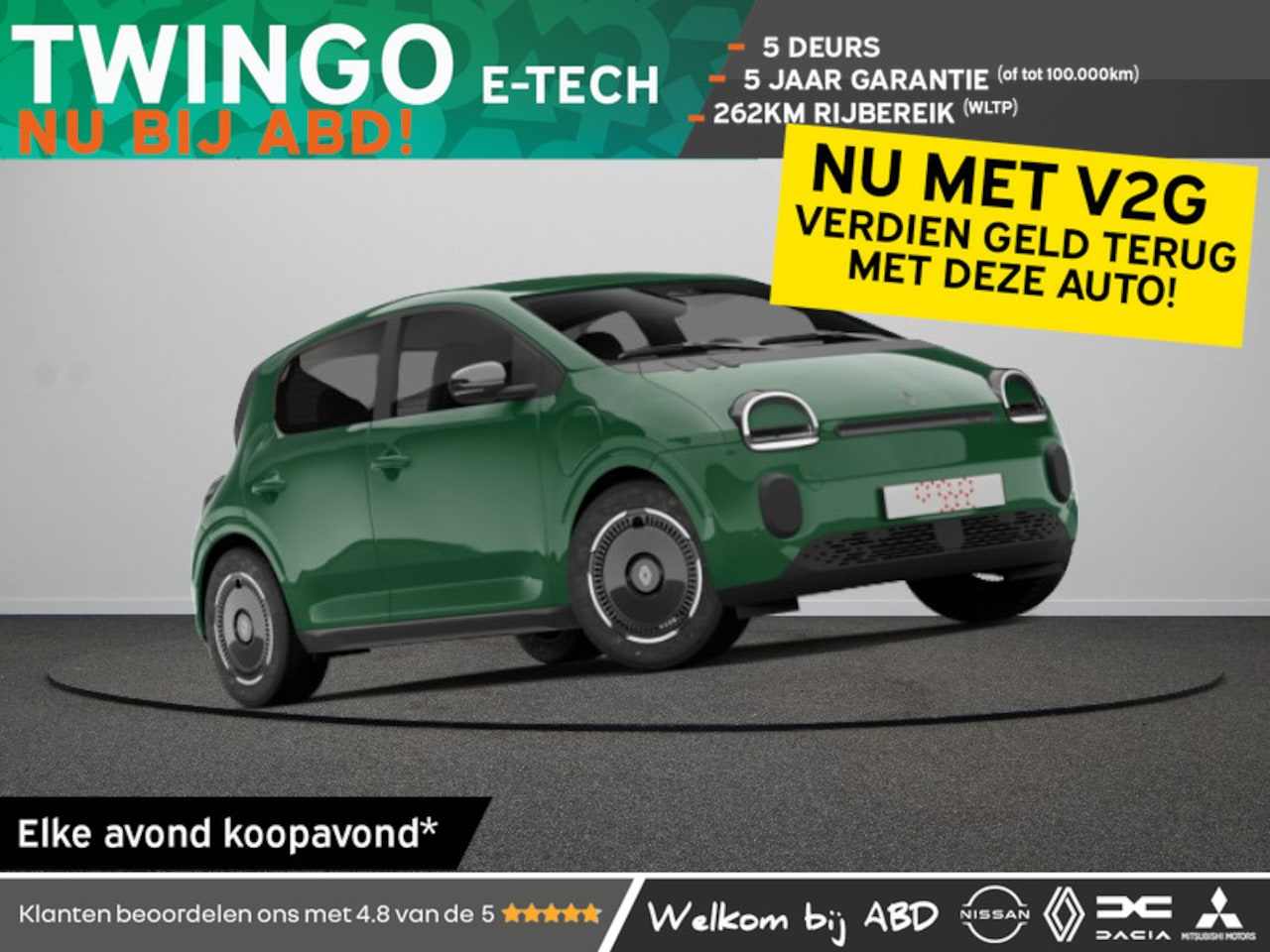 Renault Twingo - Evolution Urban range | LED-achterlichten | LED-dagrijverlichting met specifiek vormgegeve - AutoWereld.nl