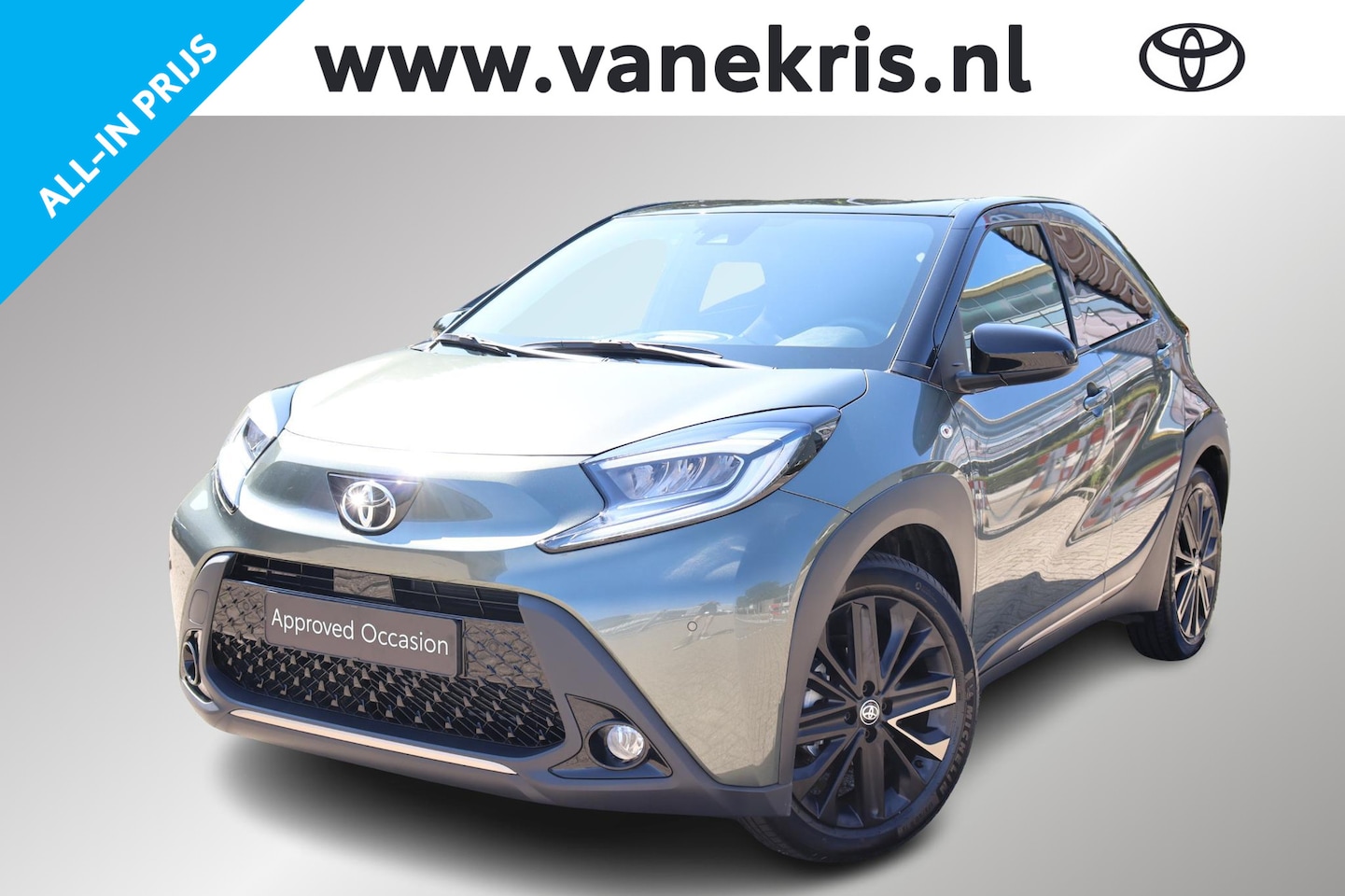 Toyota Aygo X - 1.0 VVT-i S-CVT Premium 1.0 VVT-i S-CVT Premium, Navi, LED, Trekhaak - AutoWereld.nl
