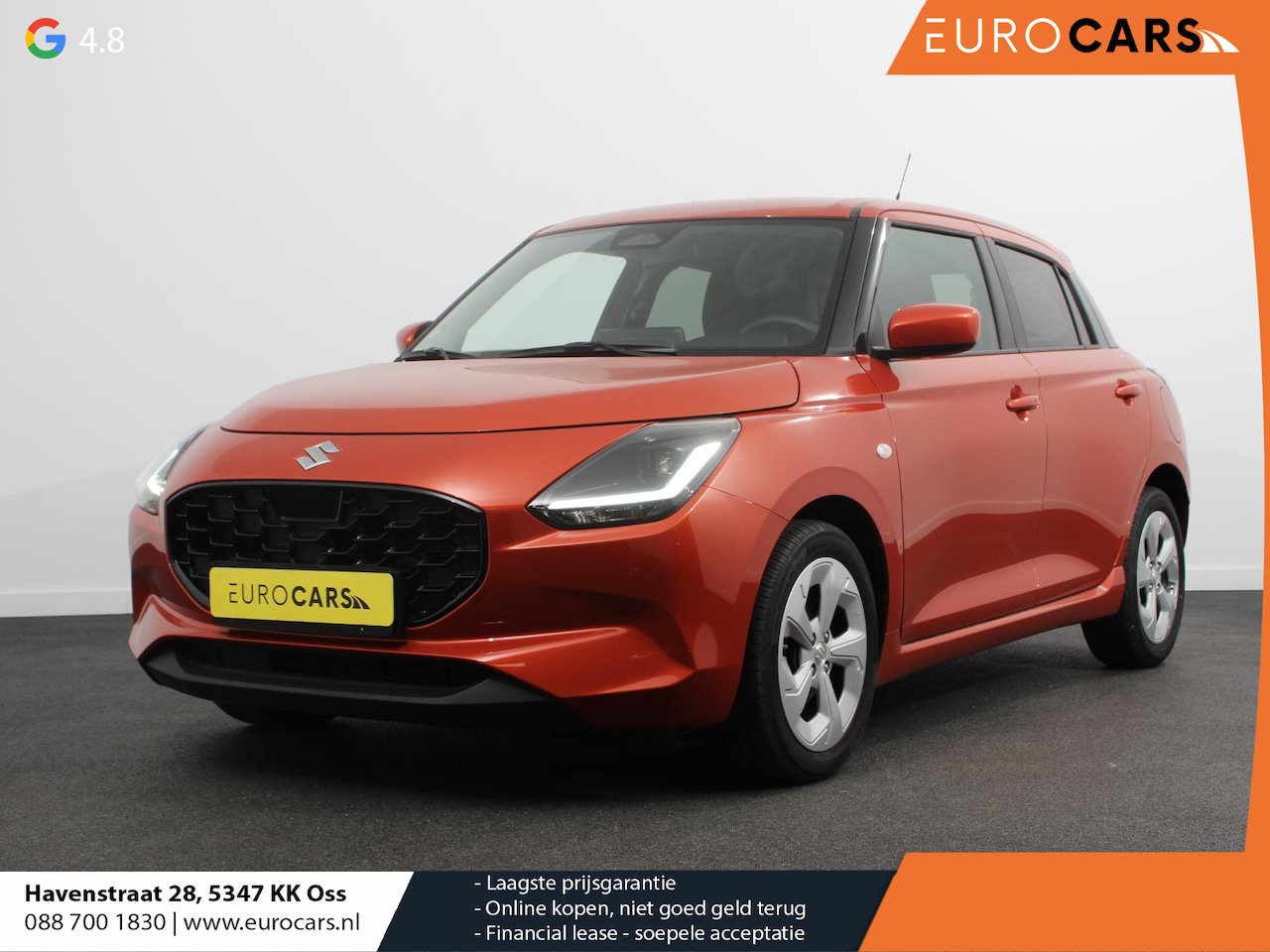 Suzuki Swift - 1.2 Style Smart Hybrid Airco Adaptieve cruise control Navigatie Keyless Achteruitrijcamera - AutoWereld.nl