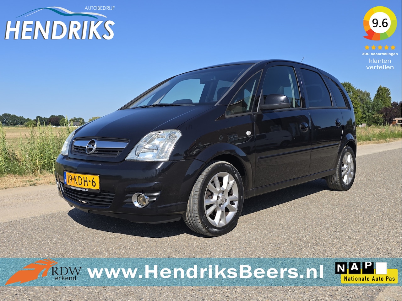 Opel Meriva - 1.6-16V Cosmo - 105 Pk - Airco - Nieuwe APK - AutoWereld.nl