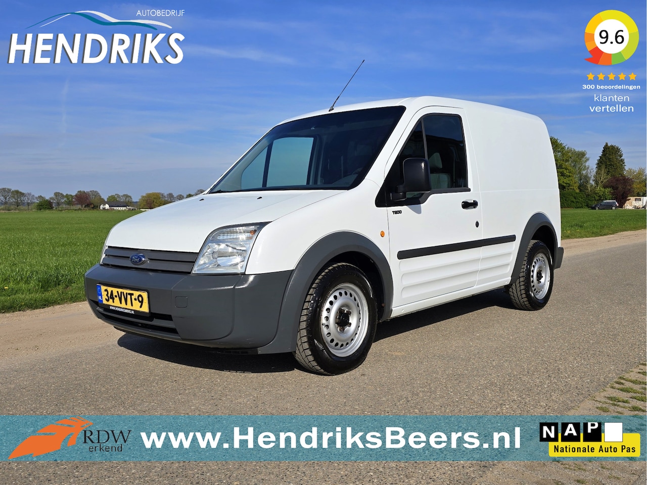 Ford Transit Connect - T200S 1.8 TDCi - 90 Pk - Airco - AutoWereld.nl