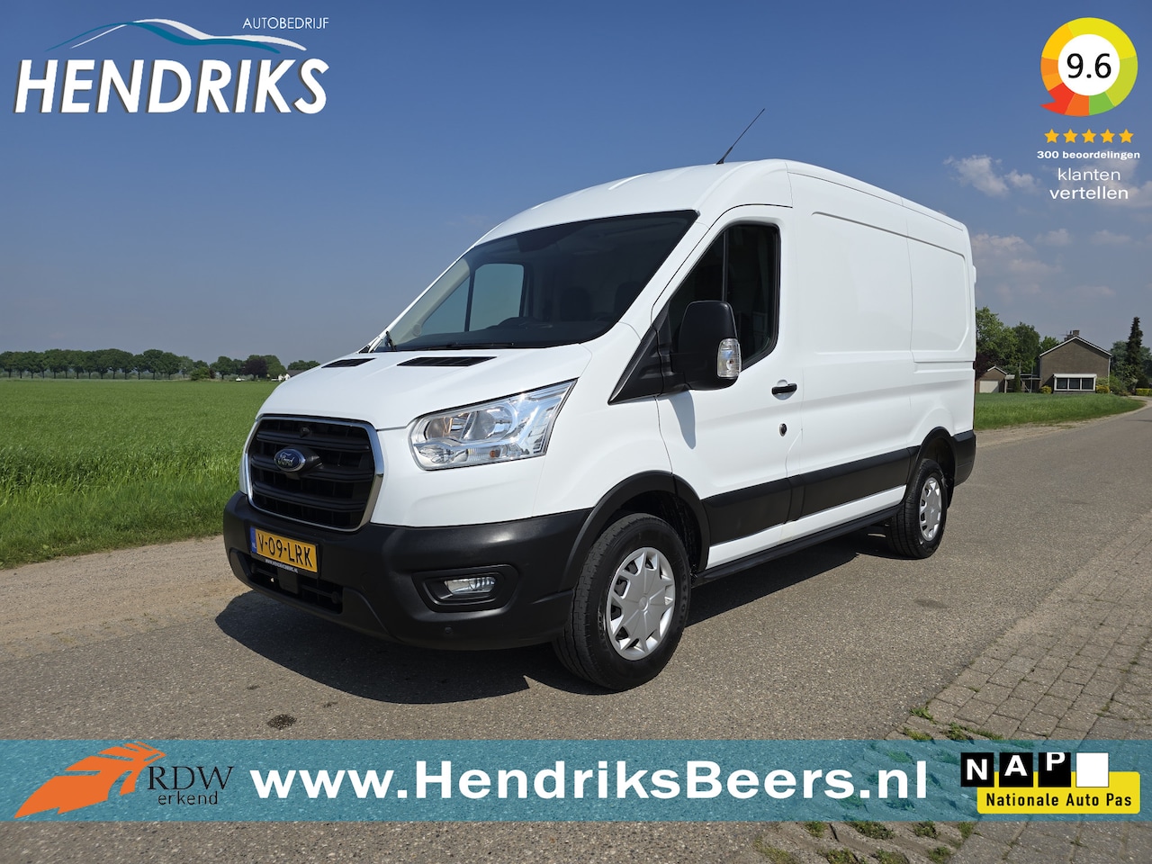 Ford Transit - 350 2.0 TDCI L2 H2 - 130 Pk - Euro 6 - Airco - Cruise Control - AutoWereld.nl