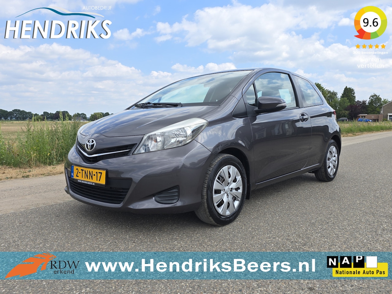 Toyota Yaris - 1.3 VVT-i Aspiration - AUTOMAAT - 100 Pk - Airco - Navi - AutoWereld.nl