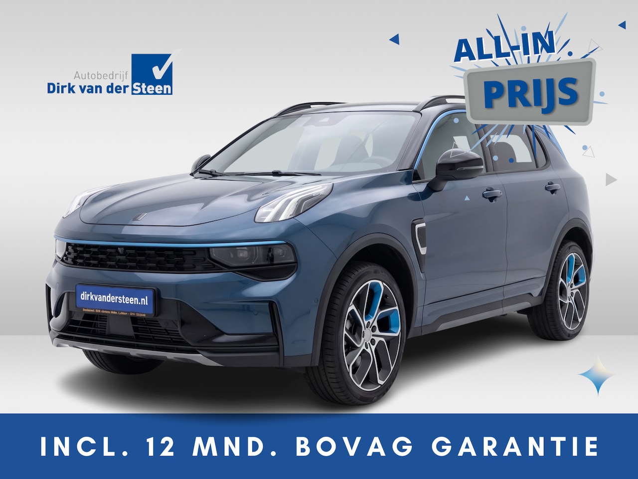 Lynk & Co 01 - 1.5 | 6.6 kWh laden | 360° Camera | Botsherkenning | Panoramadak | Pilot Assist | Achterui - AutoWereld.nl