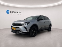 Opel Grandland - 1.6 TURBO HYBRID 225PK GS AUTOMAAT / NAVI / LEDER / CLIMA / LED / PDC / AGR / 18" LMV / BL