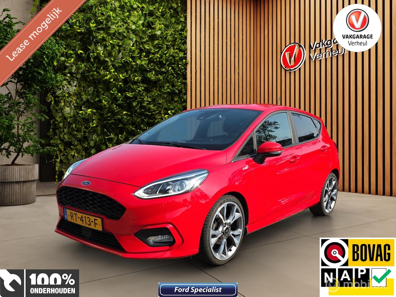 Ford Fiesta - 1.0 EcoBoost|101Pk|ST-Line|5Drs|Boekjes|Nap - AutoWereld.nl
