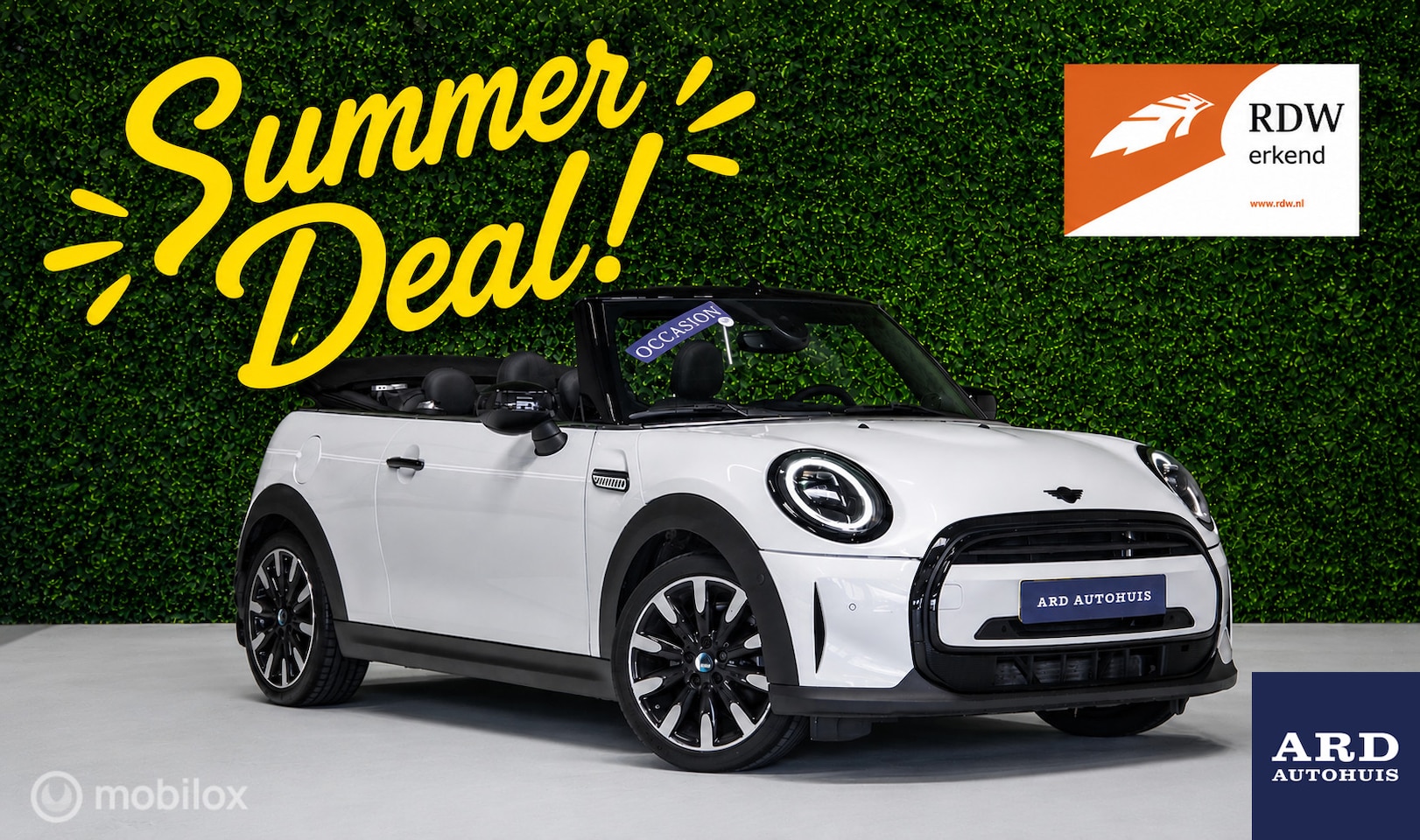 MINI Cabrio - 1.5 Cooper Seaside Ed.| Stoelv. |Cam.|Carplay|AC - AutoWereld.nl