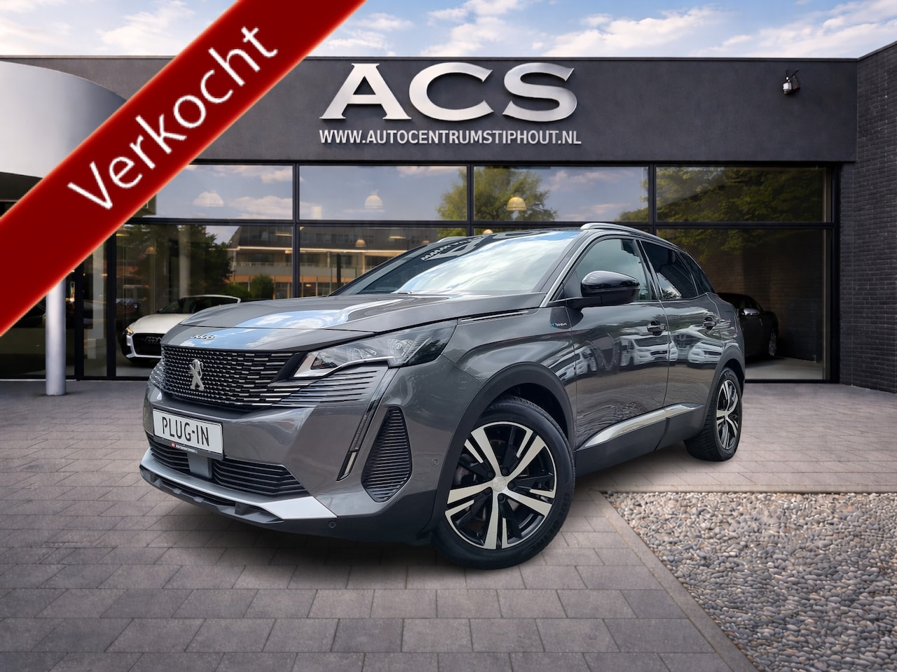Peugeot 3008 - 1.6 Hybrid4 300 Blue GT | Panorama | Ad.cruise | 360 | Dodehoek | Zeer nette staat! - AutoWereld.nl