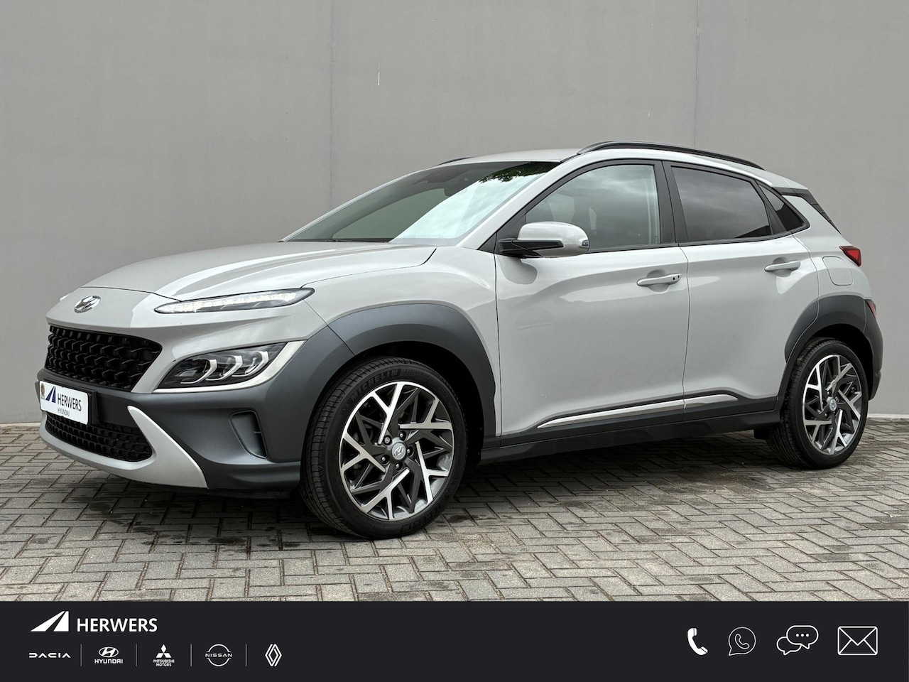 Hyundai Kona - 1.6 GDI HEV Fashion / 1.300 KG trekgewicht / Head up Display / Achteruitrijcamera /  Cruis - AutoWereld.nl