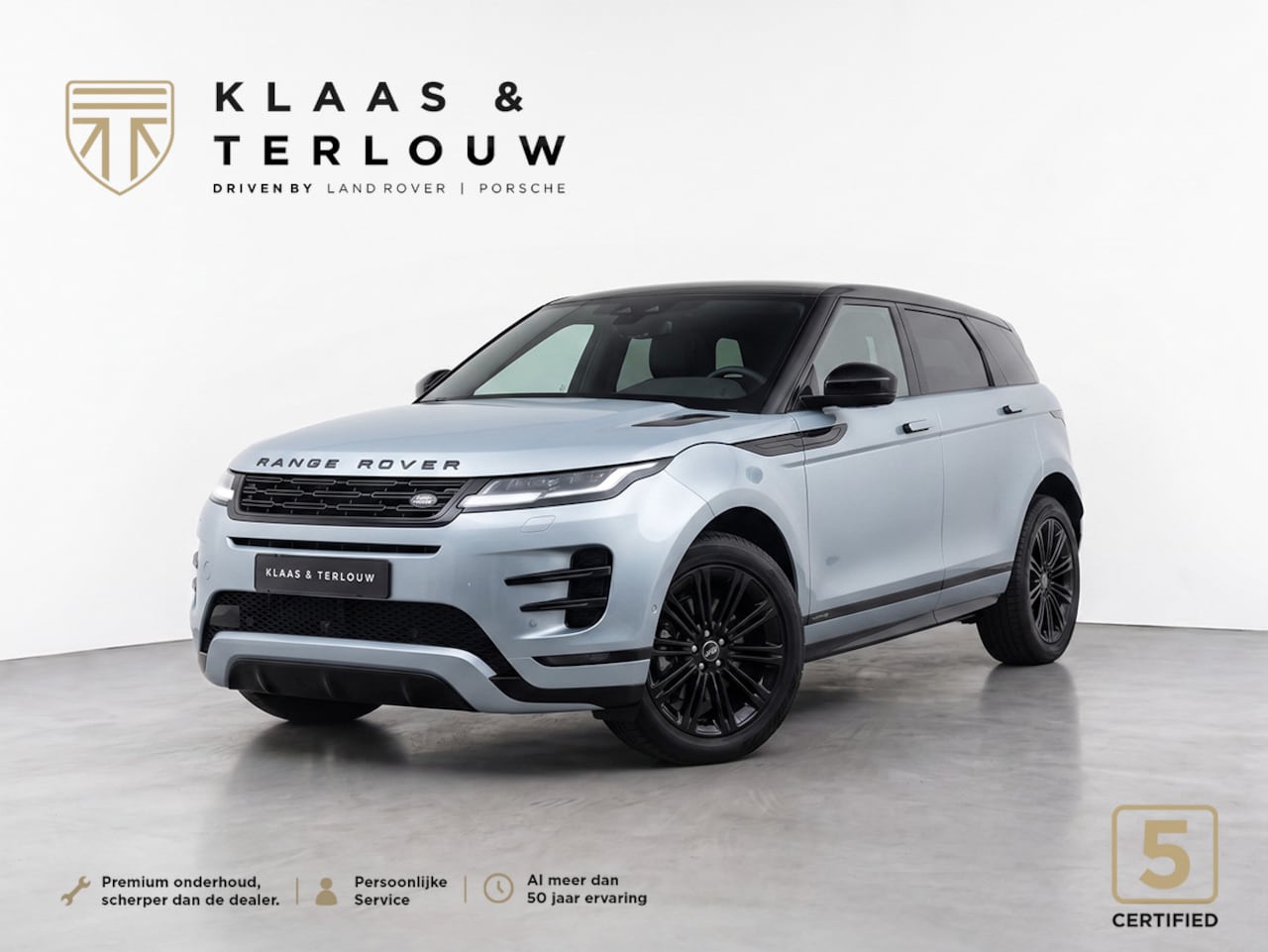 Land Rover Range Rover Evoque - 1.5 P270e PHEV AWD Dynamic SE | Black Pack | Schuifkanteldak | 20'' High Gloss wielen - AutoWereld.nl