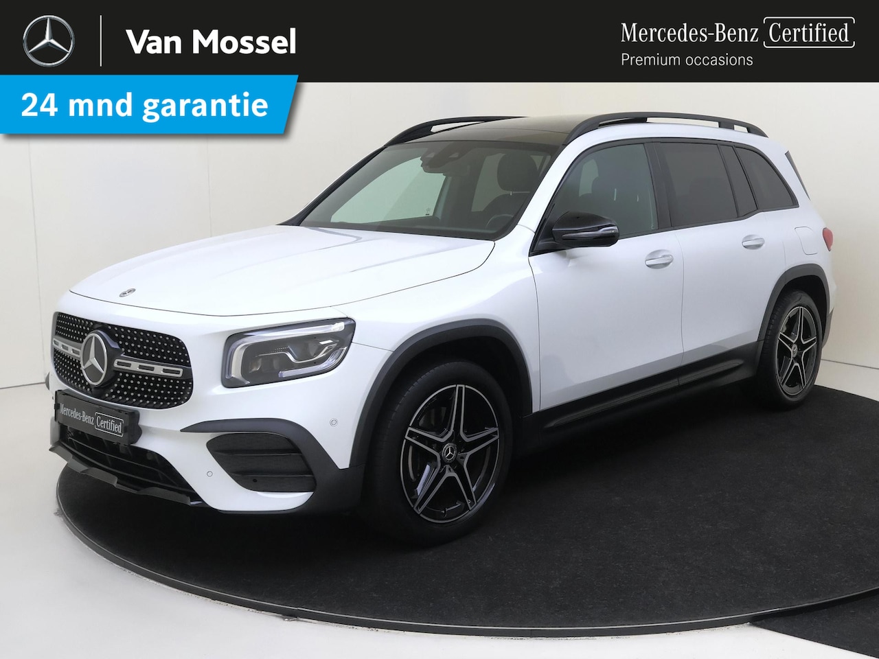 Mercedes-Benz GLB - 180 Business Solution AMG Panoramadak / Memory Seats / Parkeercamera / Nightpakket / Sfeer - AutoWereld.nl