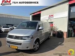 Volkswagen Transporter - 2.0 TDI L2H1 DC Comfortline DSG, airco, cruise, pdc, leder, trekhaak, navi
