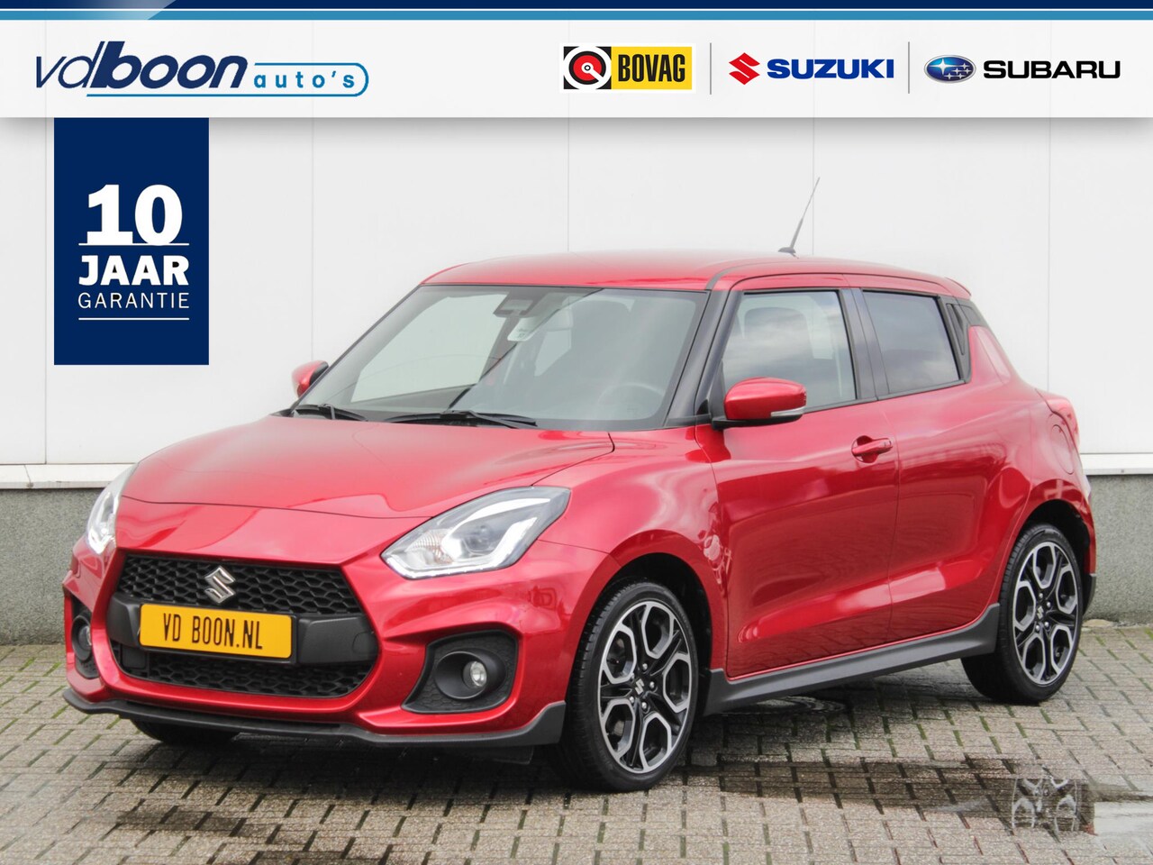 Suzuki Swift - 1.4 Sport Smart Hybrid | Navi | Adap. Cruise | Clima | Lm-Velgen - AutoWereld.nl