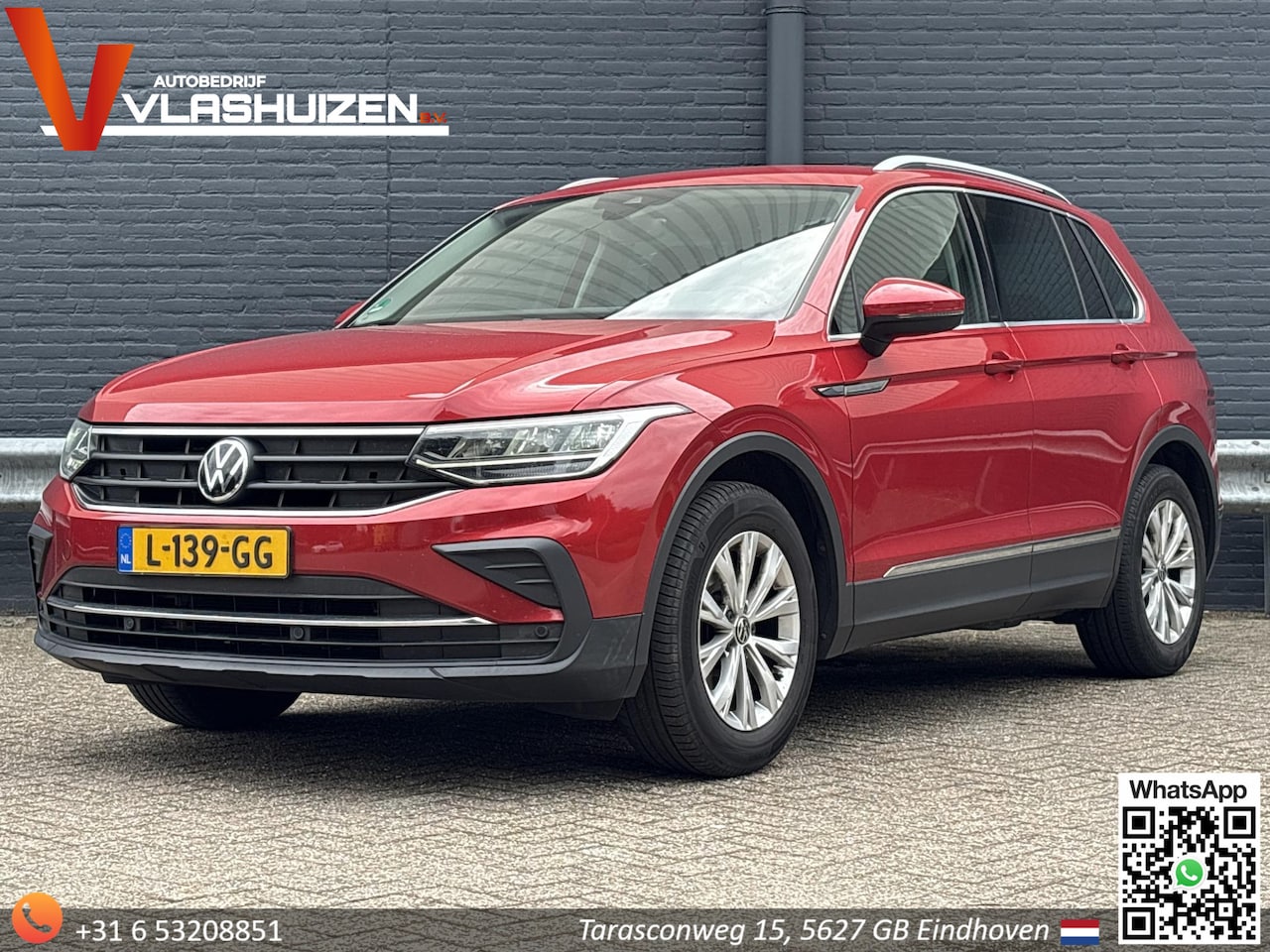 Volkswagen Tiguan - 1.5 TSI Life | € 14.450,- NETTO! | Climate | Cruise | Navi | PDC | APK 05-2027 | - AutoWereld.nl
