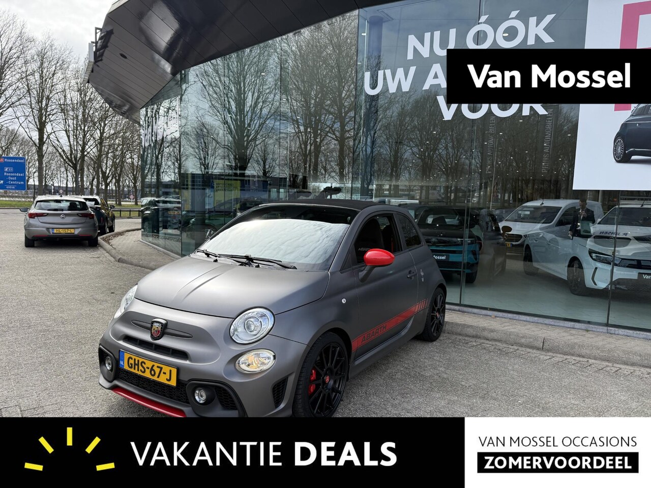 Fiat 500 Abarth - 1.4 T-Jet Competizione 70th Anniversary | Automaat | Extra set velgen met band | Sabelt st - AutoWereld.nl