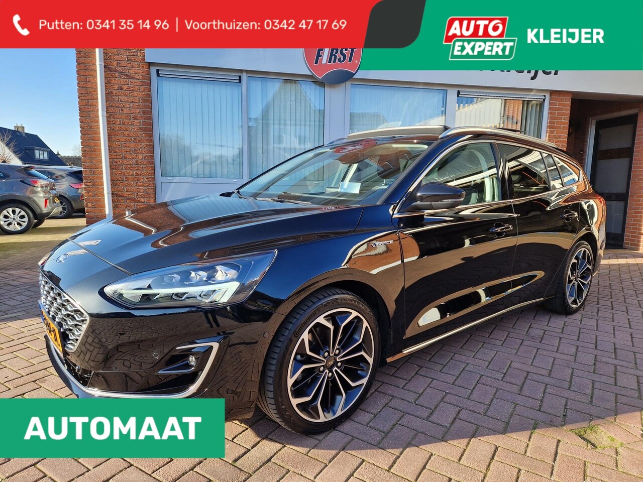 Ford Focus Wagon - 1.5 EcoBoost 150pk Vignale Automaat 1.500kg trekgewicht - AutoWereld.nl