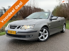 Saab 9-3 Cabrio - 1.8t Vector Automaat / Leder / Clima / Stoelverwarming / 17" Velgen / Xenon / PDC / CC / N