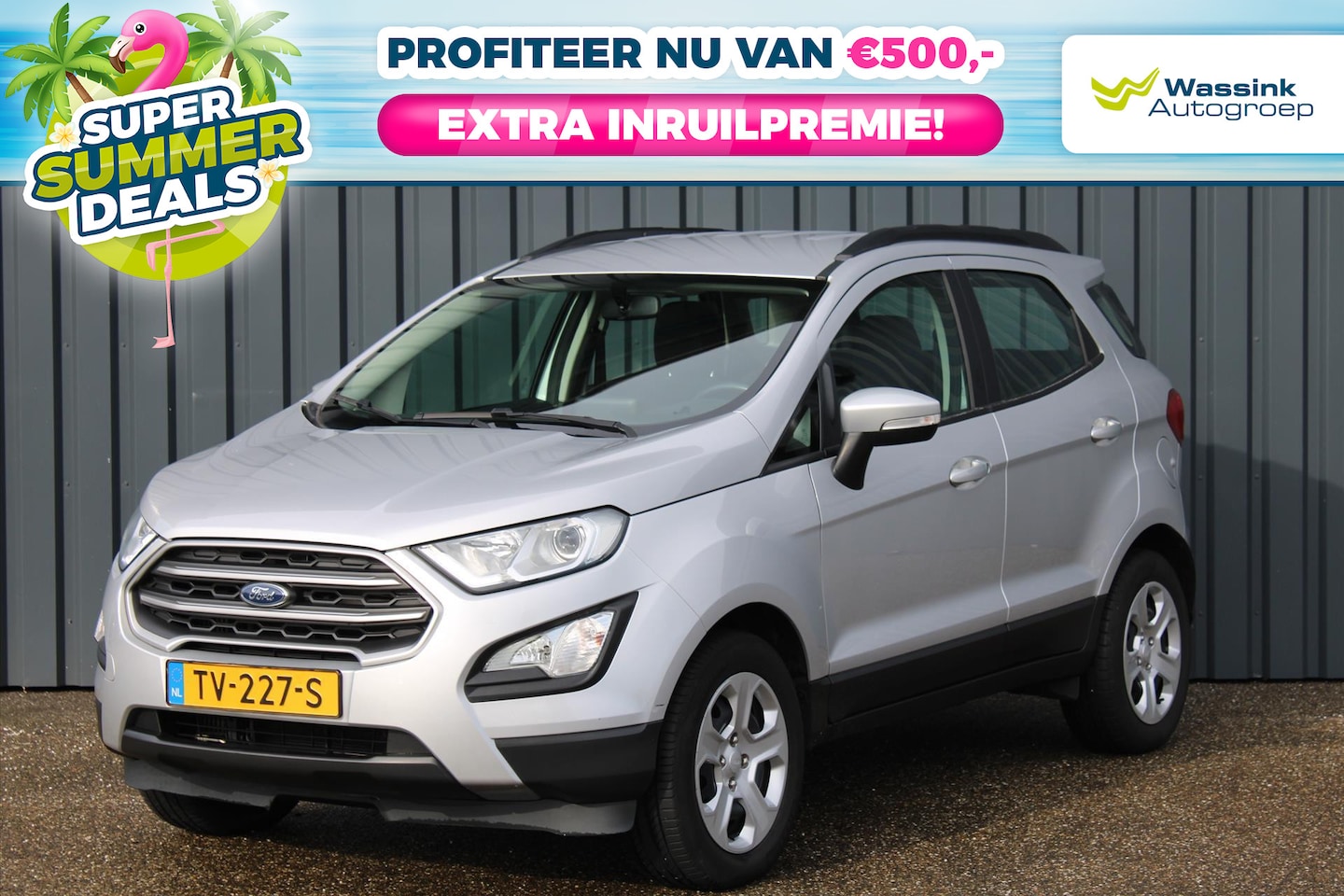 Ford EcoSport - 1.0 EcoBoost 125pk Trend | SUMMERDEAL | Parkeersensoren | Cruise control I Climate control - AutoWereld.nl