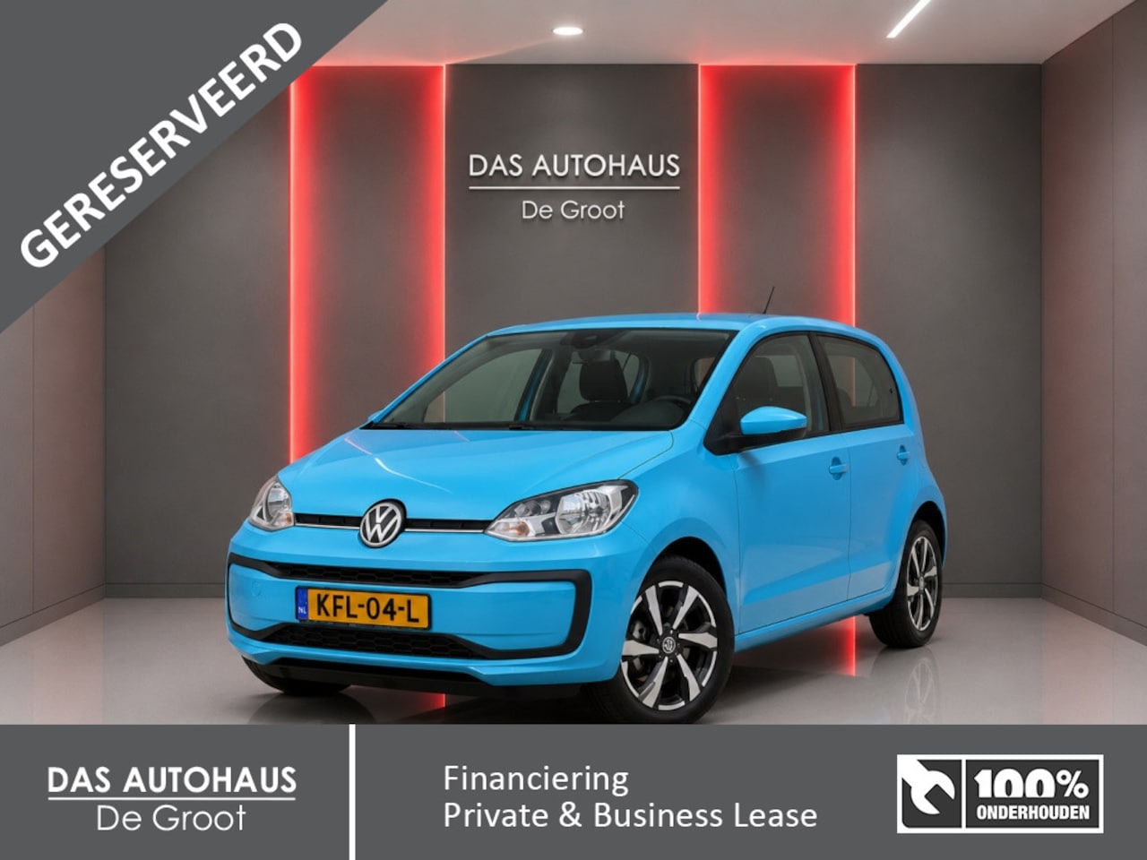 Volkswagen Up! - 1.0 MPI 65pk Move Up! | Airco | Cruise | Camera | PDC | LED - AutoWereld.nl