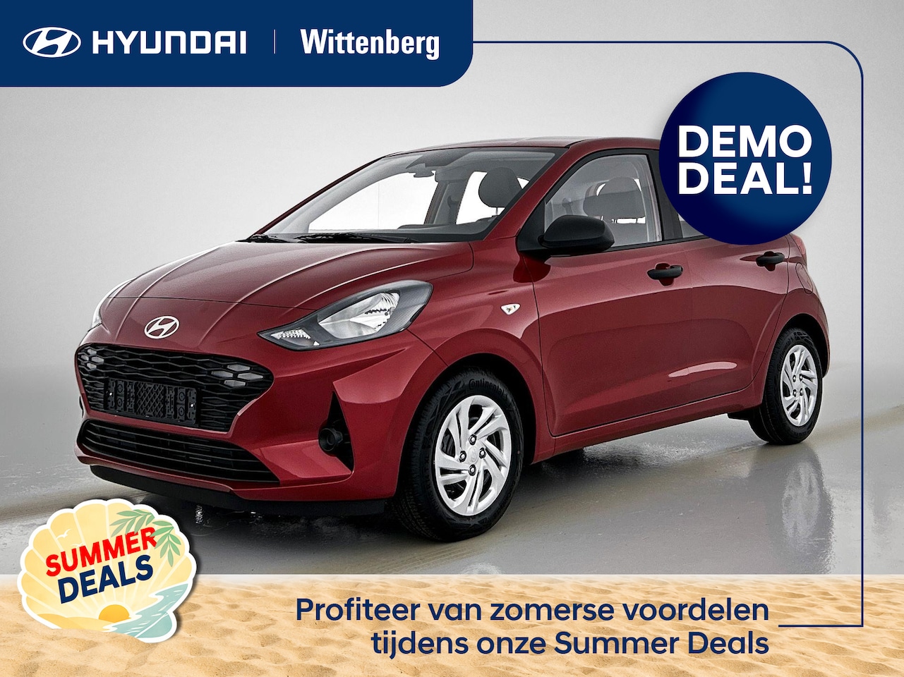 Hyundai i10 - 1.0 Comfort | NAVI | CRUISE | CAMERA | BLEUTOOTH | AIRCO | FABRIEKSGARANTIE GELDIG T/M 5-2 - AutoWereld.nl
