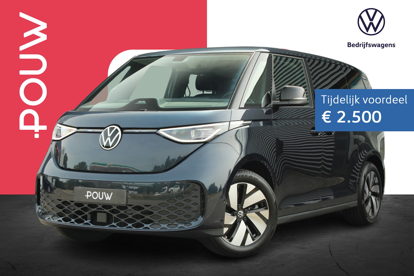 Volkswagen ID. Buzz - Pro Bulli Limited Edition 286pk 86 kWh LWB | Design Pakket | Assistance Pakket - AutoWereld.nl