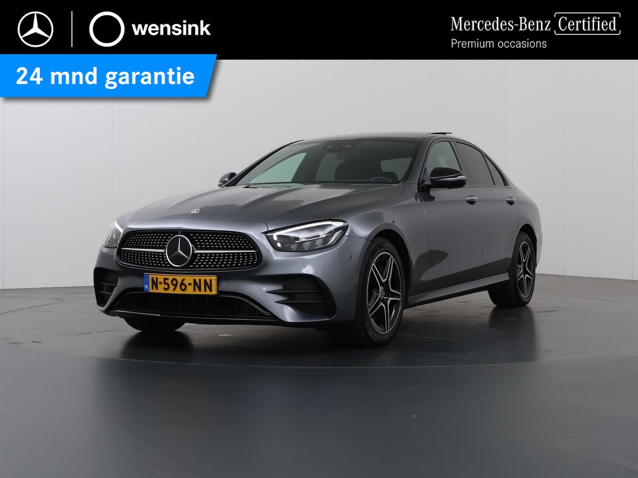 Mercedes-Benz E-klasse - 300 e Business Solution AMG | Night | Panoramadal | Burmester | Widescreen | Memory | Rij - AutoWereld.nl