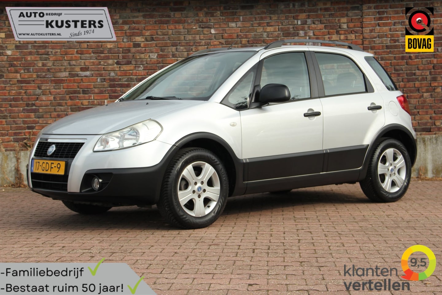 Fiat Sedici - 1.6-16V Dynamic| Airco| Trekhaak| All season banden| - AutoWereld.nl