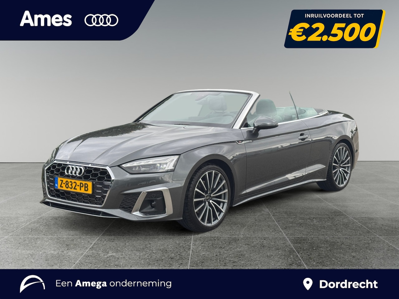 Audi A5 Cabriolet - 35 150pk TFSI S edition Assistentiepakket Parking | Stoelverwarming voorin | Hoofdruimteve - AutoWereld.nl