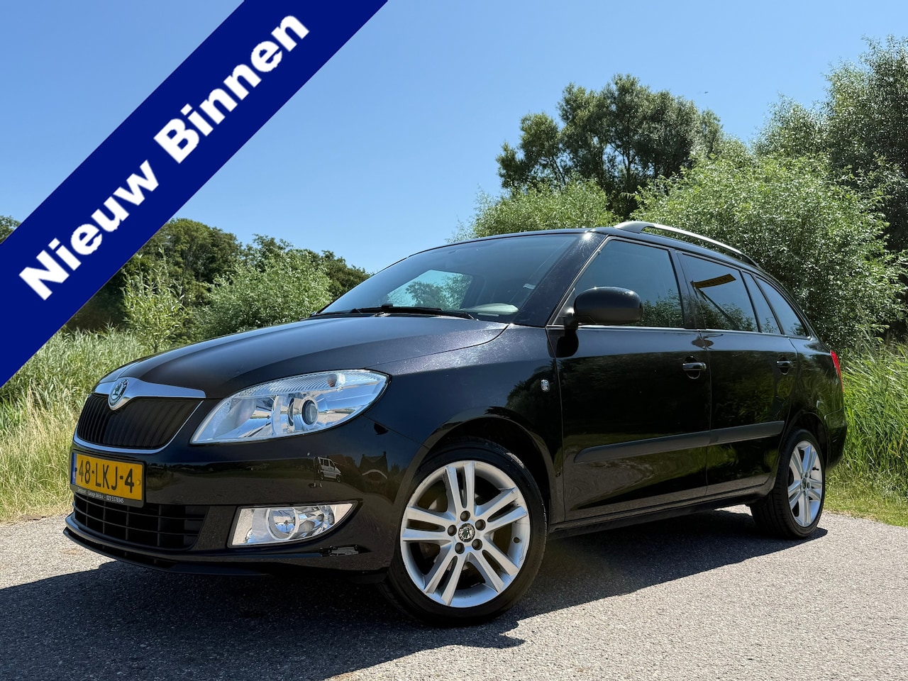 Skoda Fabia Combi - 1.2 TSI Dynamic 1e Eigenaar slechts 79.395 km Clima Trekhaak 16" Velgen AUX PDC Cruise Goe - AutoWereld.nl