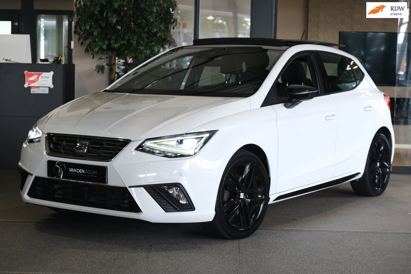 SEAT Ibiza - 1.0 EcoTSI FR 110PK DSG Pro Black Edition Facelift Pano Alcantara Cam Led - AutoWereld.nl