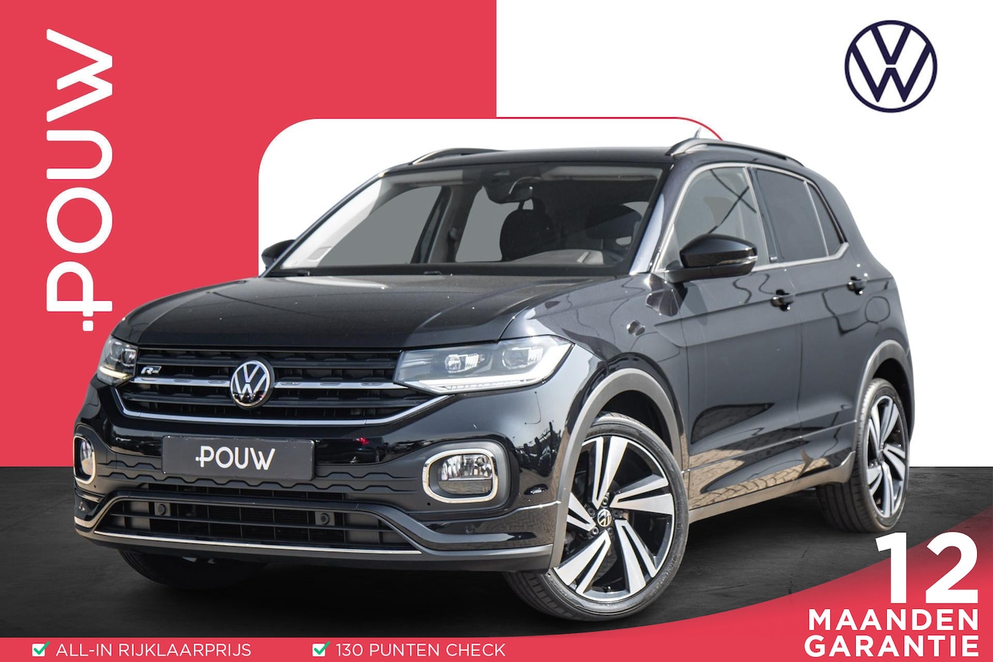 Volkswagen T-Cross - 1.0 TSI 110pk DSG R-Line | 18" Velgen | Cruise Control Adaptief | Stoelverwarming - AutoWereld.nl
