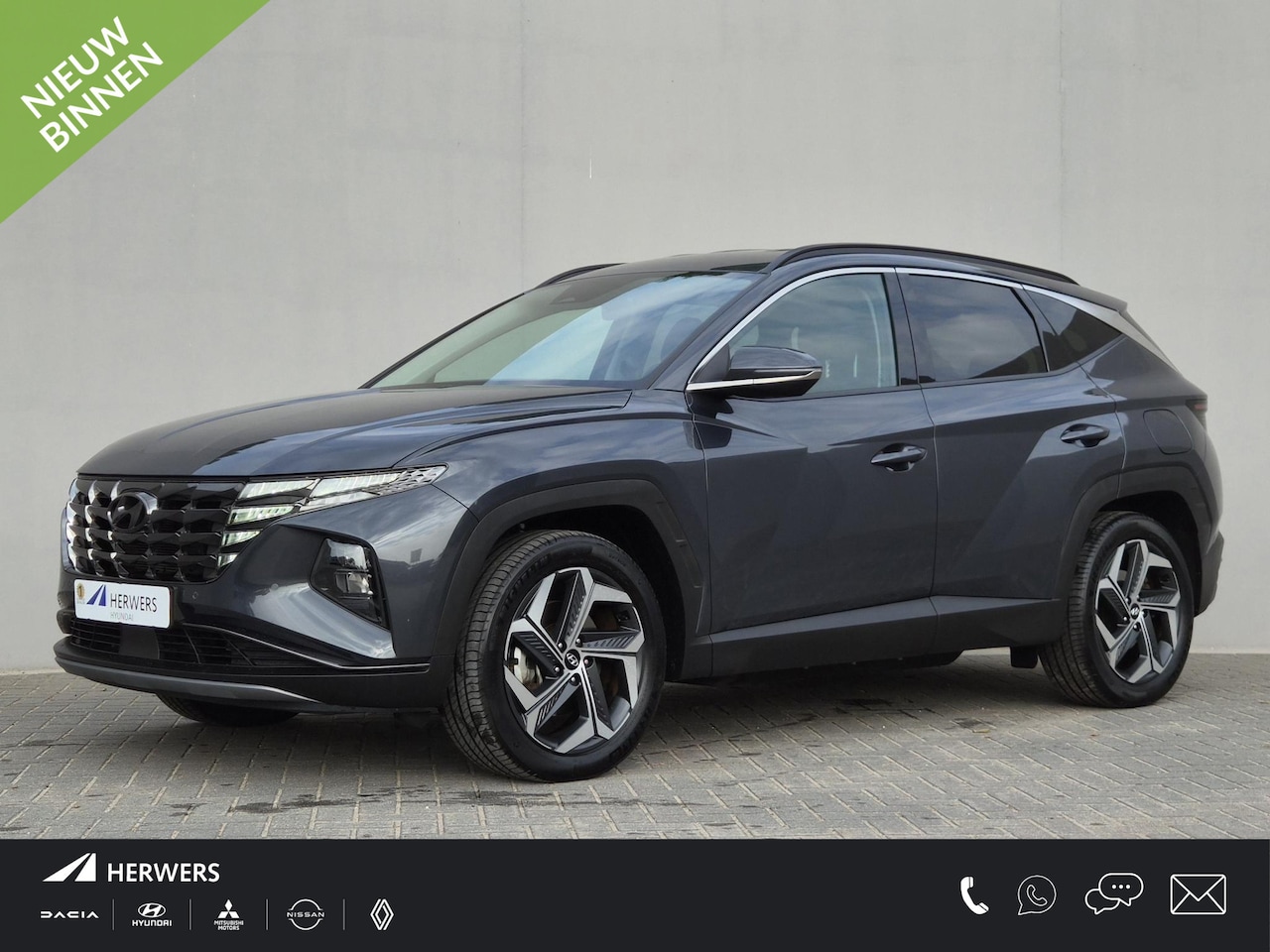 Hyundai Tucson - 1.6 T-GDI PHEV Comfort Smart 4WD / SOH 97% / Dealer onderhouden / Fabrieksgarantie tot 06- - AutoWereld.nl