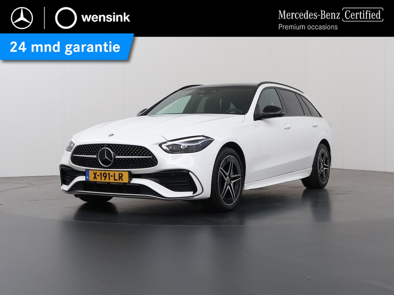 Mercedes-Benz C-klasse Estate - 300 e AMG Line | Night | Panoramadak | Trekhaak | Headup | Rijassistentiepakket Plus | - AutoWereld.nl