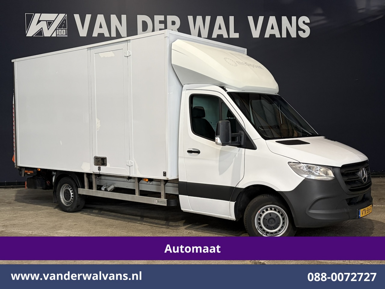 Mercedes-Benz Sprinter - 315CDI Automaat Bakwagen 968kg Laadvermogen Laadklep Zijdeur Euro6 Airco | Camera | Apple - AutoWereld.nl