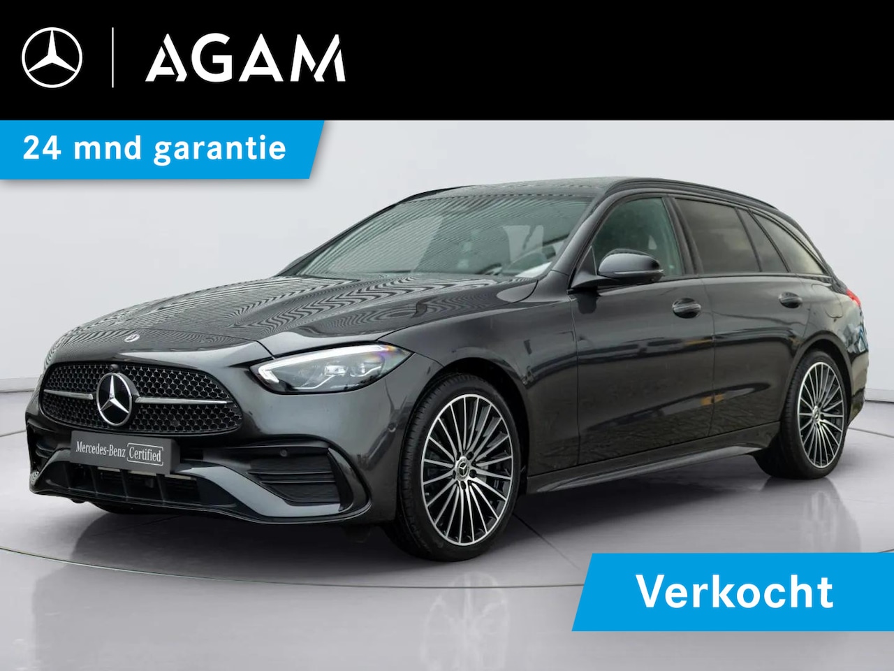 Mercedes-Benz C-klasse Estate - 300 e Business Solution AMG Panorama dak - AutoWereld.nl