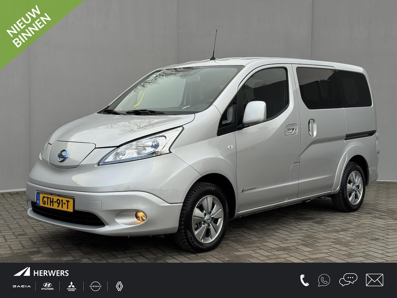 Nissan e-NV200 Evalia - Connect Edition / Invalide Auto - Rolstoelvervoer / Automaat / 5 Zitplaatsen + Rolstoelple - AutoWereld.nl