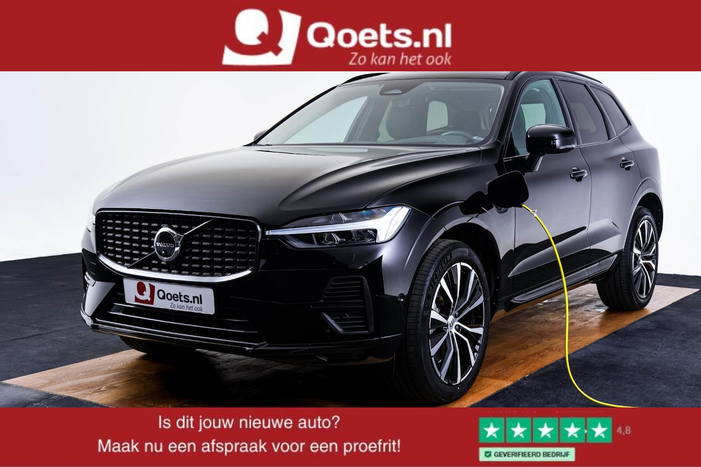 Volvo XC60 - 2.0 T8 Plug-in hybrid AWD Ultimate Dark Trekhaak - Panoramadak - Head-up - Stuurwielverwar - AutoWereld.nl