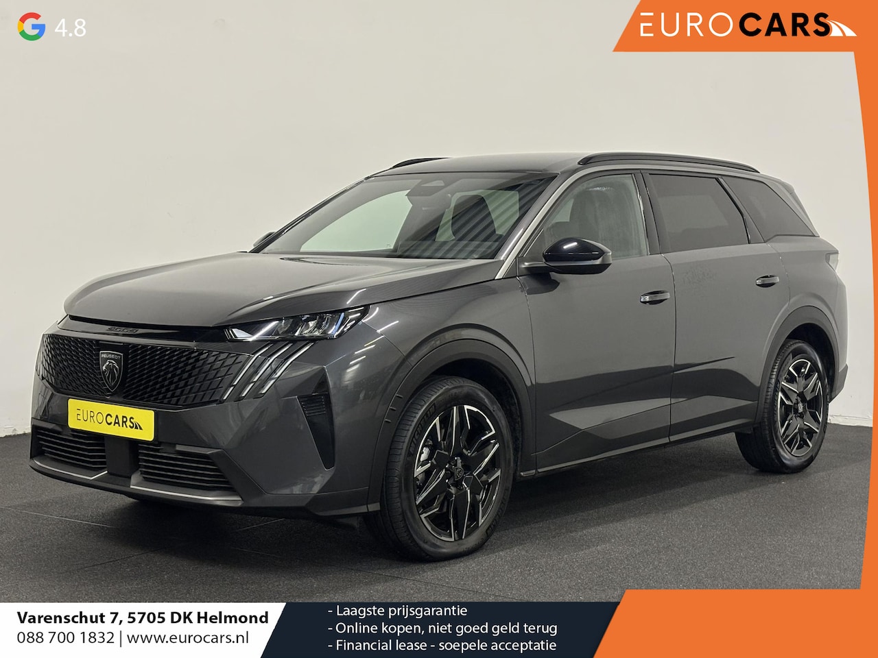 Peugeot 5008 - 1.2 Hybrid 136pk Allure Automaat Navigatie Cruise control Climate control LED Parkeersenso - AutoWereld.nl