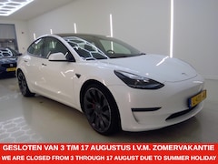 Tesla Model 3 - Performance AWD 486pk 75 kWh 87.7% SoH FACELIFT [ AUTOPILOT+567KM WLTP+PREMIUM AUDIO ]