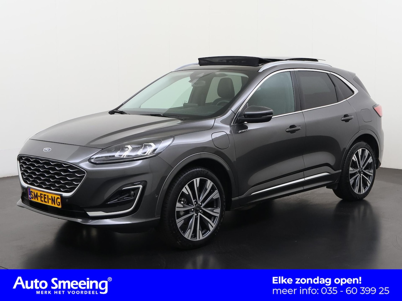 Ford Kuga - 2.5 PHEV Vignale | Panoramadak | Head Up | Zondag Open! - AutoWereld.nl