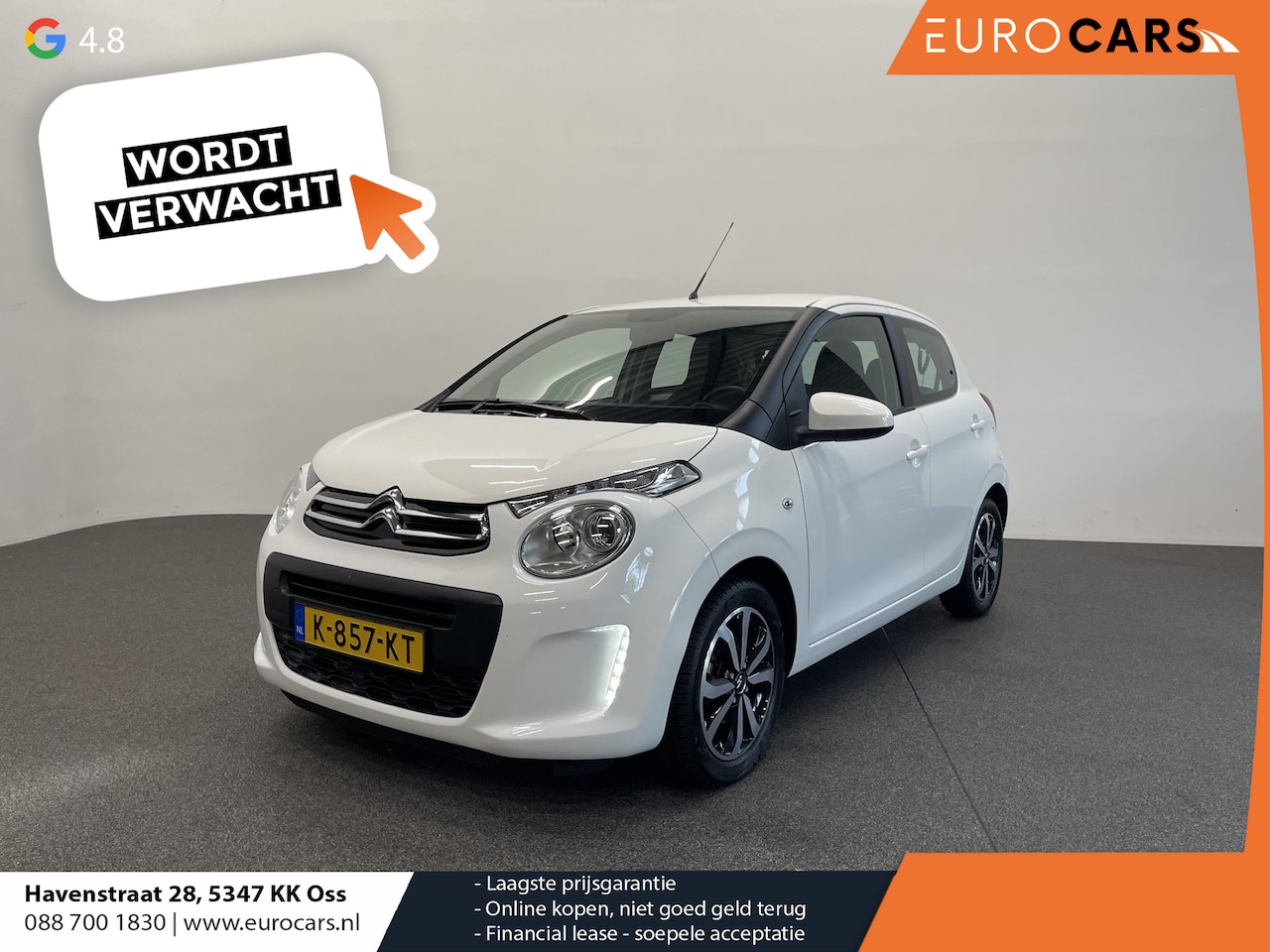 Citroën C1 - 1.0 VTi Shine Navigatie Camera Climate Control Lichtmetalen velgen Airco - AutoWereld.nl